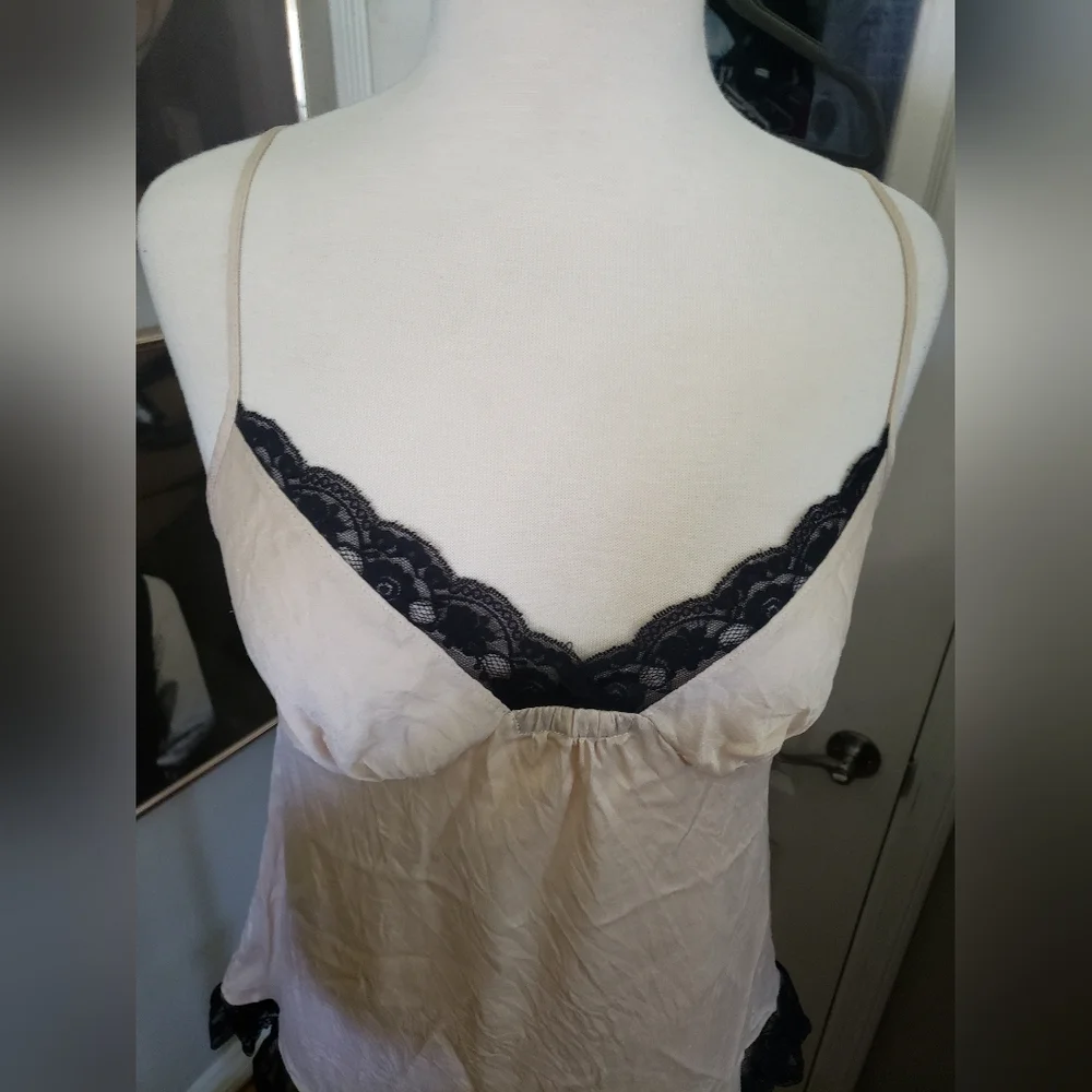 Vintage Victoria's Secret Silk Babydoll - Picture 3 of 14